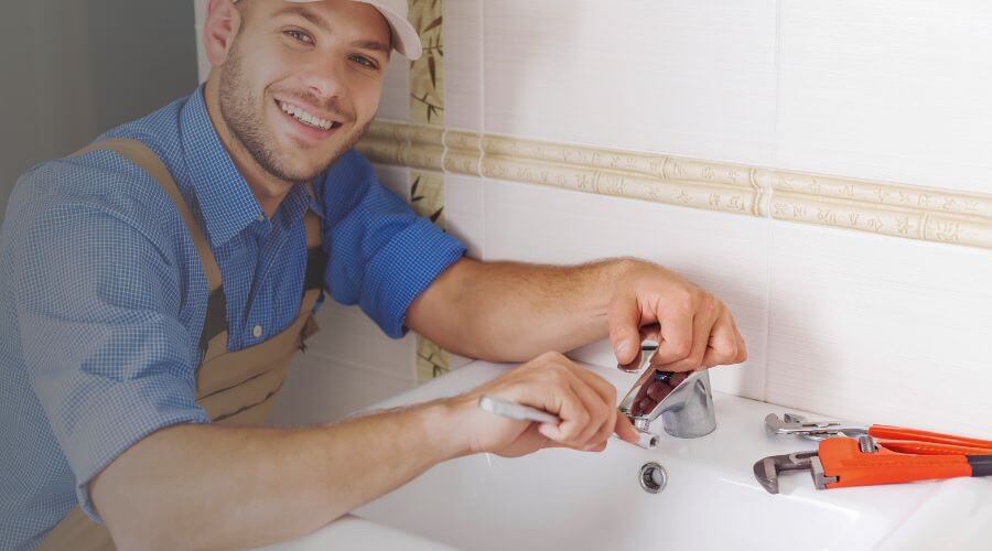 Faucet cartridge replacement in Colfax, IN